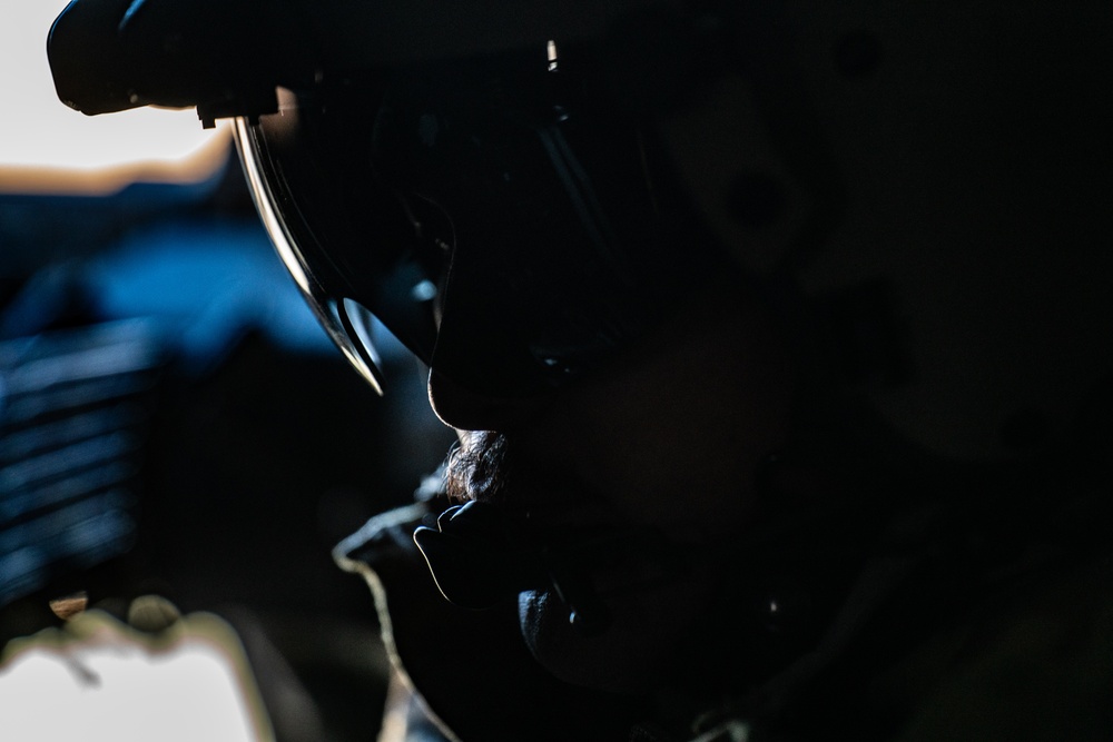 B Co. &quot;Flippers&quot; Fly Over the Middle East