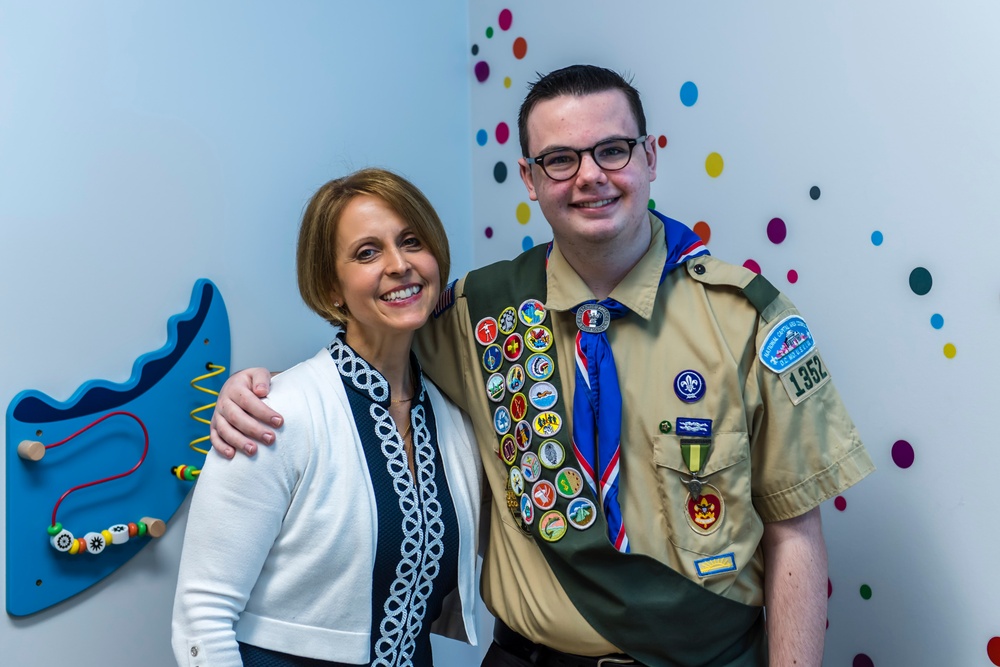 The Inauguration of the Gavin Blair Sensory Room