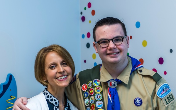 The Inauguration of the Gavin Blair Sensory Room