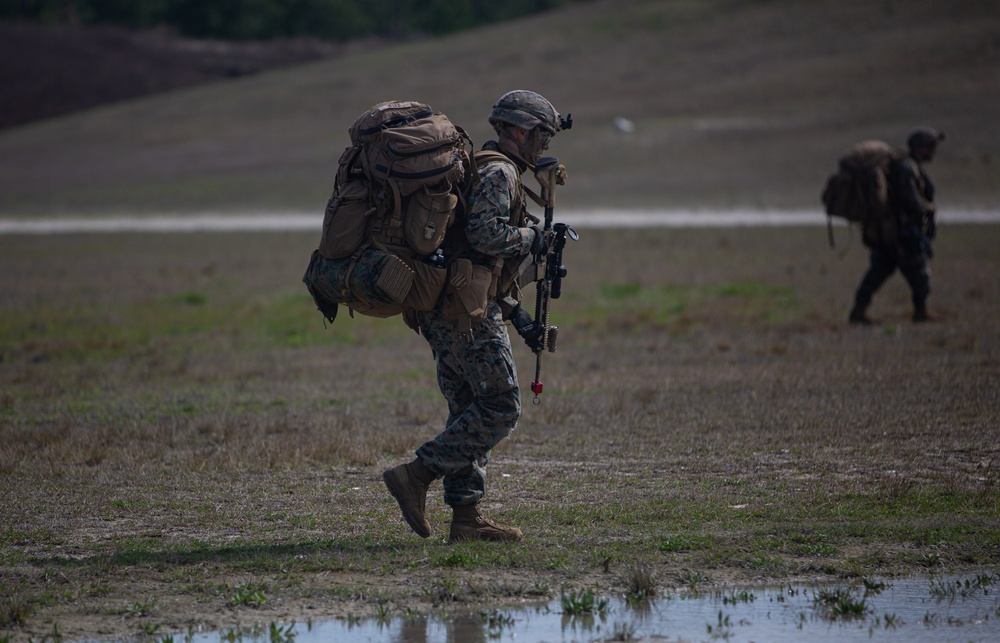 4th Marine Division Rifle Squad Competition