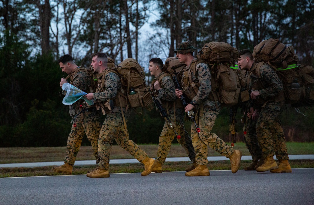 4th Marine Division Rifle Squad Competition