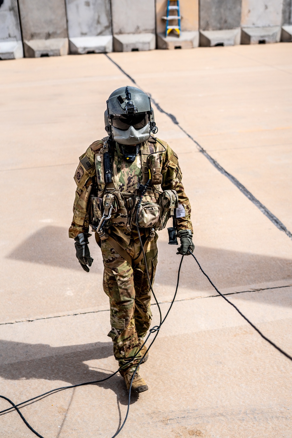B Co. &quot;Flippers&quot; Fly Over the Middle East