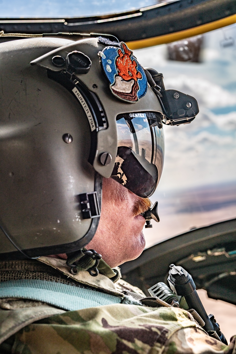 B Co. &quot;Flippers&quot; Fly Over the Middle East