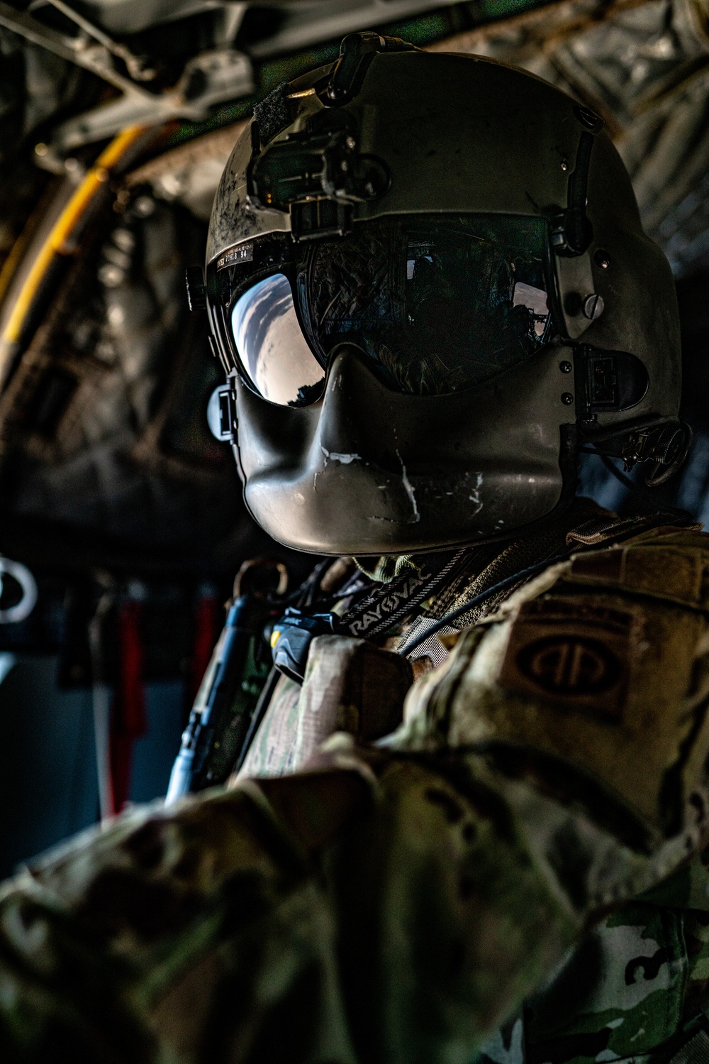 B Co. &quot;Flippers&quot; Fly Over the Middle East
