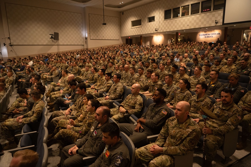 Airmen from Maxwell prepare to watch Masters of the Air.