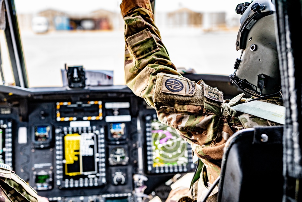 B Co. &quot;Flippers&quot; Fly Over the Middle East