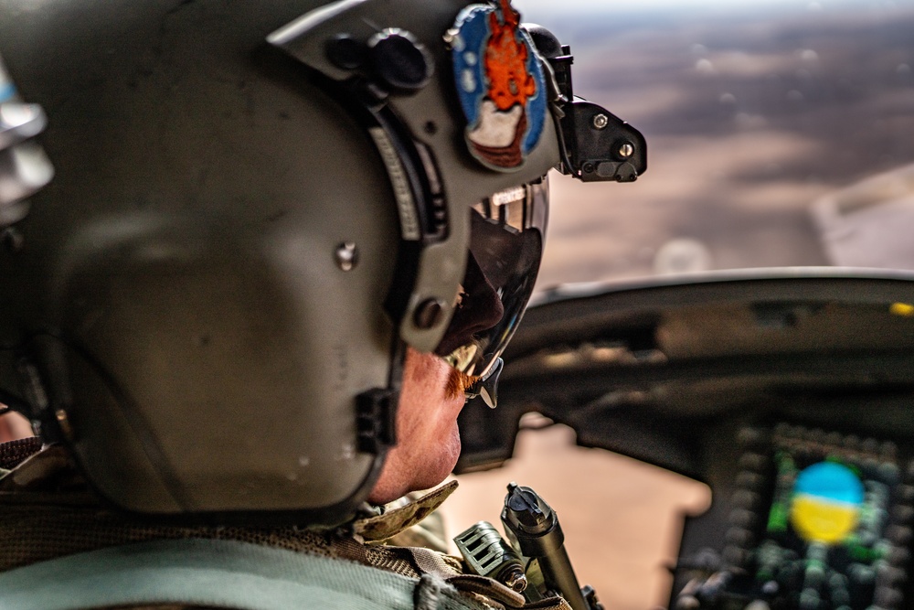 B Co. &quot;Flippers&quot; Fly Over the Middle East