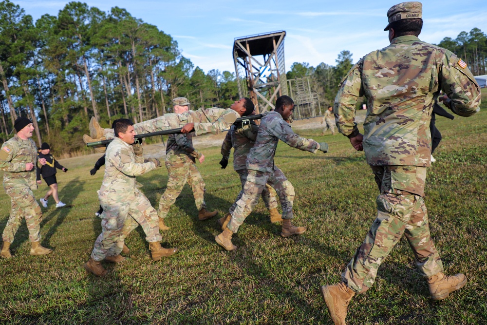 Soldiers Compete in 63rd Expeditionary Signal Battalion Commander's Cup Competition