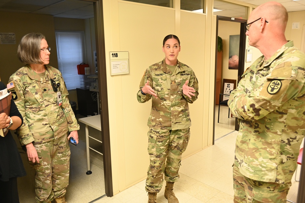 Brig. Gen. Raney visits Kimbrough