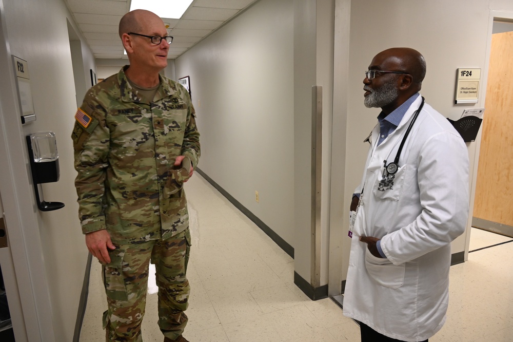 Brig. Gen. Raney visits Kimbrough