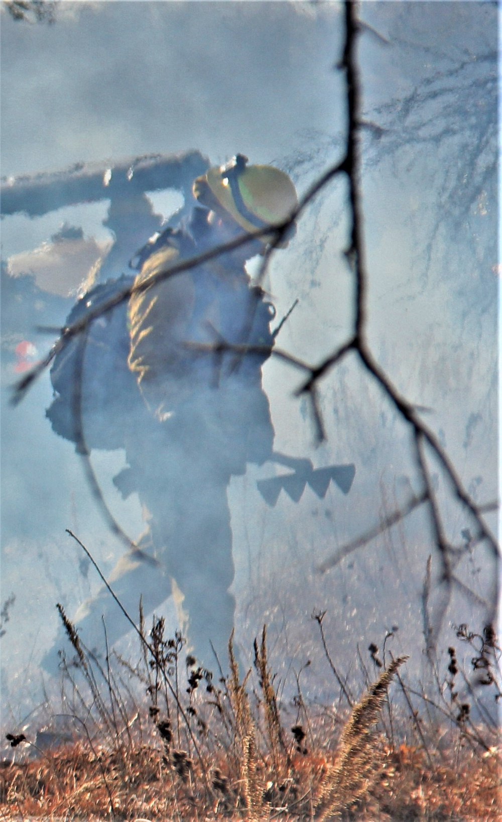 Fort McCoy prescribed burn team holds their first prescribed burn of 2024
