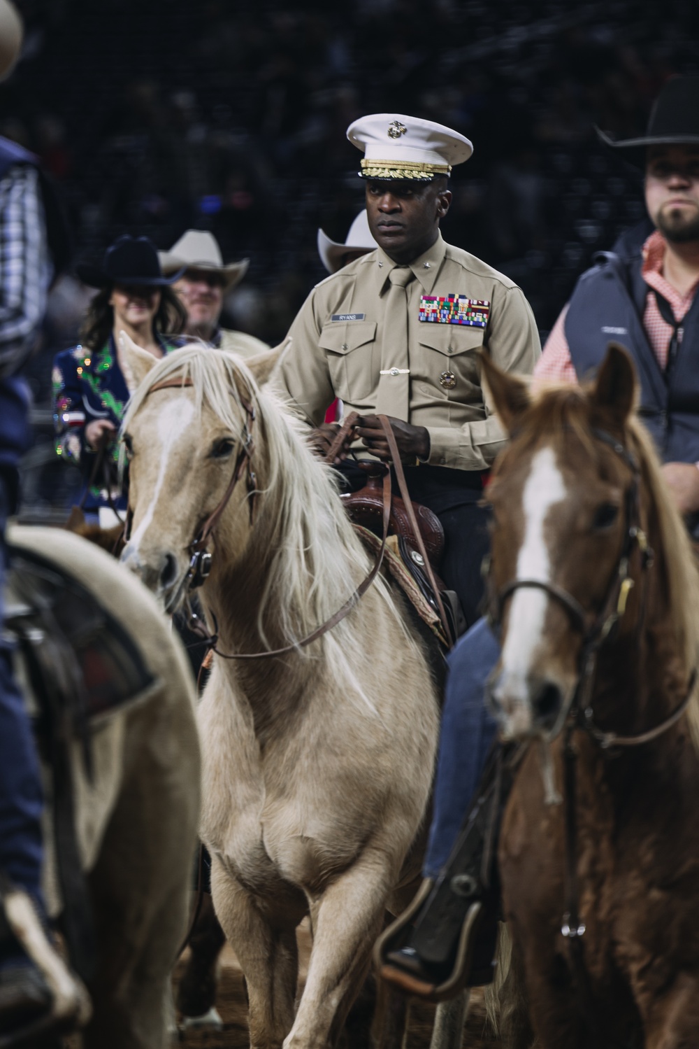 Mounted Color Guard Comes to Houston