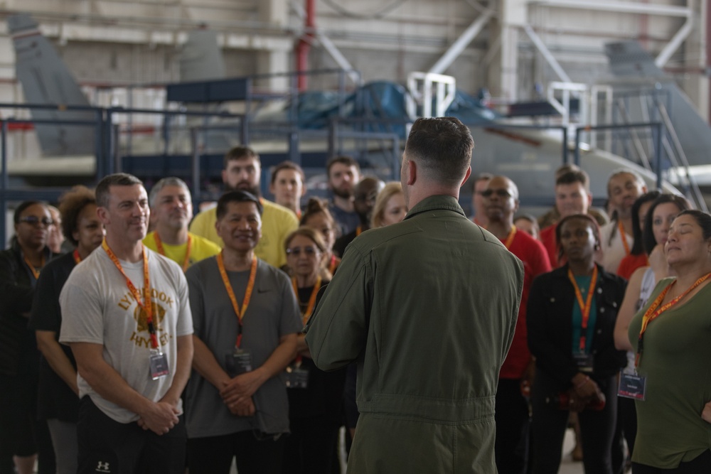 1st Marine Corps District attends Educators Workshop at MCAS Beaufort