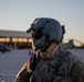 U.S. Army Door Gunner conduct pre-flight checks