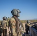 U.S. Army Door Gunner with a belt of ammunition