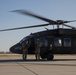 UH-60M Black hawk awaiting at FARP