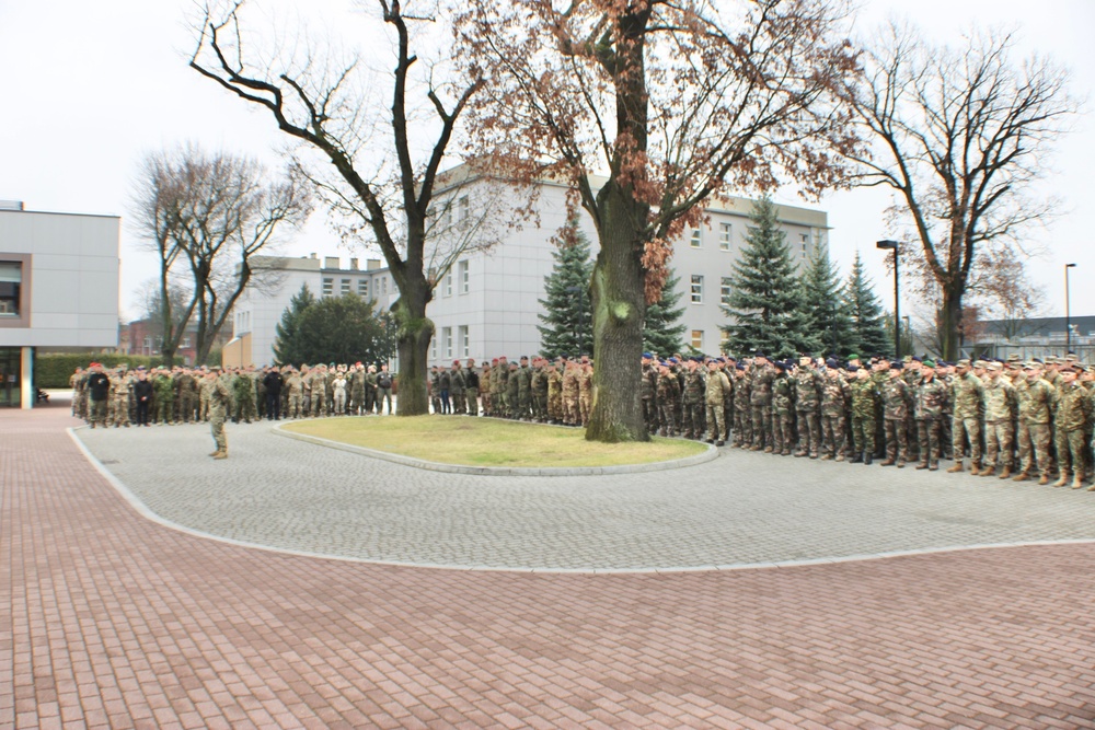 Iron Soldiers Accession at the NATO Joint Force Training Centre