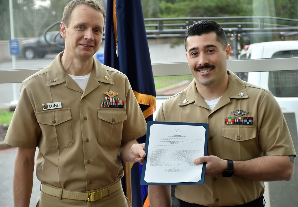 NMRTC Bremerton Junior Sailor of the Quarter