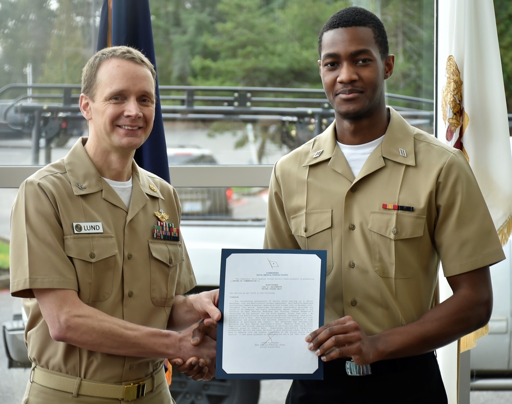 NMRTC Bremerton Bluejacket of the Quarter