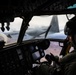 Air Force Combat King II refuels Marine Corps Super Stallion