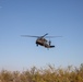 U.S. Army UH-60M Blackhawk prepares to land