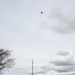 Department of the Air Force California Installation Commanders' Caucus attendees watch a tethered drone demonstration