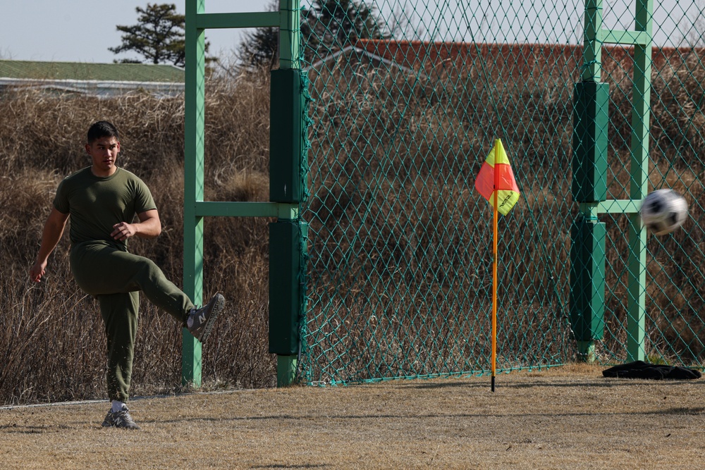Freedom Shield 24 | III MEF, 1st MarDiv, ROK Marines participate in friendly soccer game