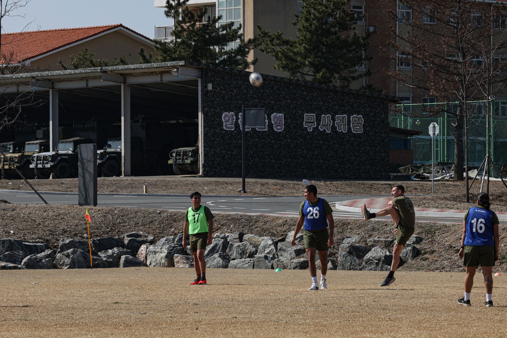 Freedom Shield 24 | III MEF, 1st MarDiv, ROK Marines participate in friendly soccer game
