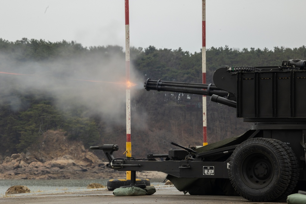 U.S. and ROK Marines conduct combined live fire