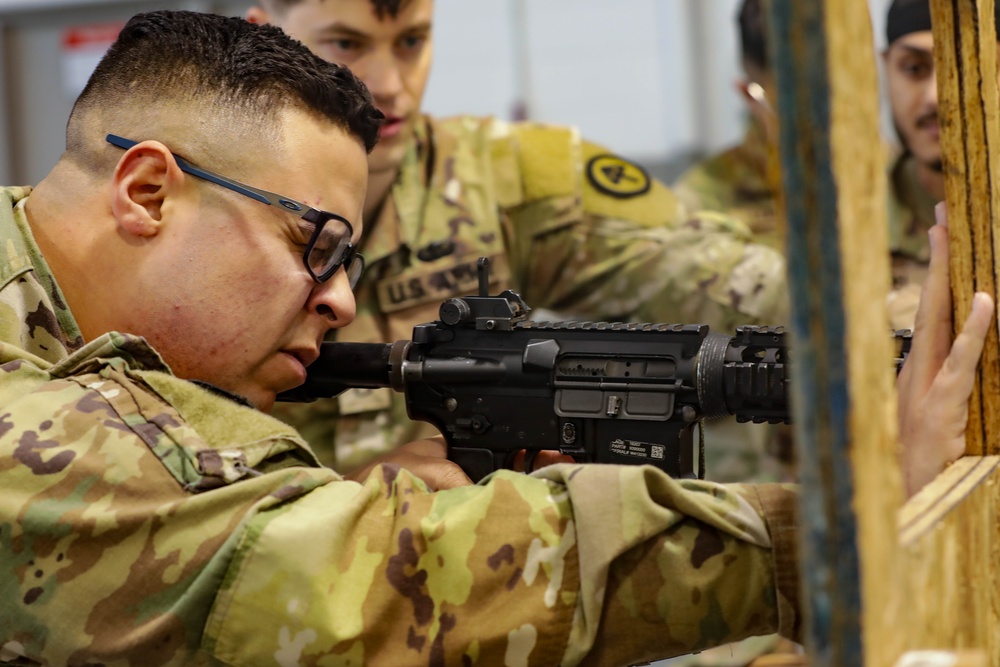 2-113 Bravo Infantry EIB training