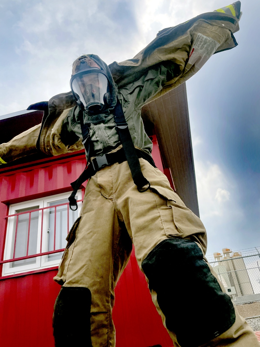 USAG Humphreys Joint Training with USMC Firefighters