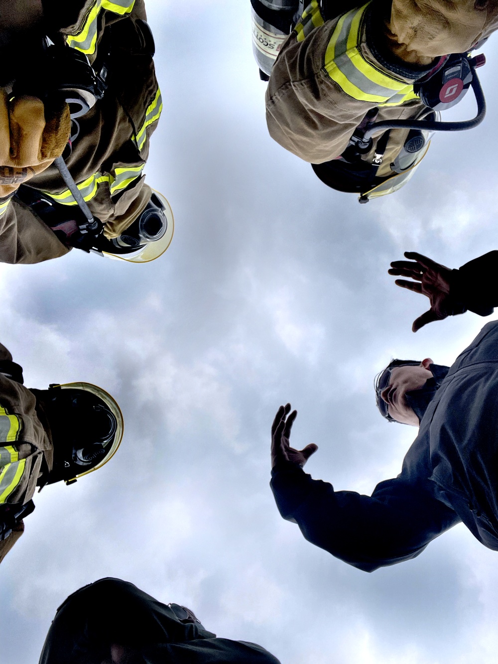 USAG Humphreys Joint Training with USMC Firefighters