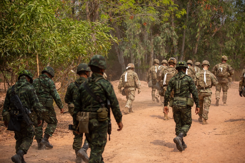 Squad Live Fire Exercise, at Sa Keo, Thailand