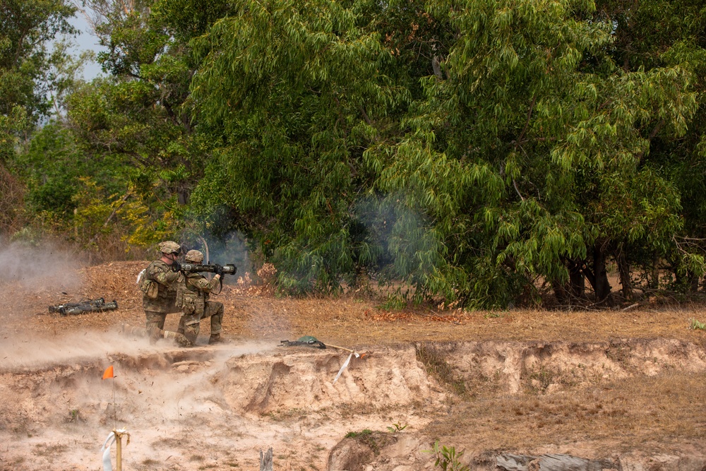 Squad Live Fire Exercise, at Sa Keo, Thailand