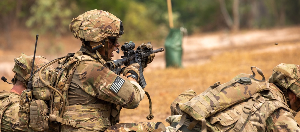 Squad Live Fire Exercise, at Sa Keo, Thailand