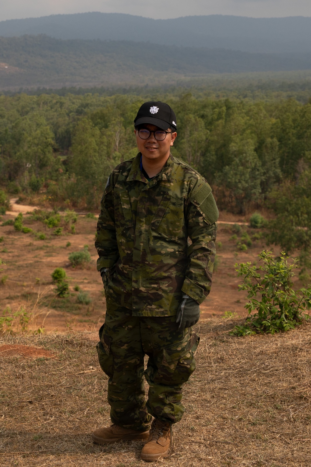 Thai interpreter helps out during Cobra Gold