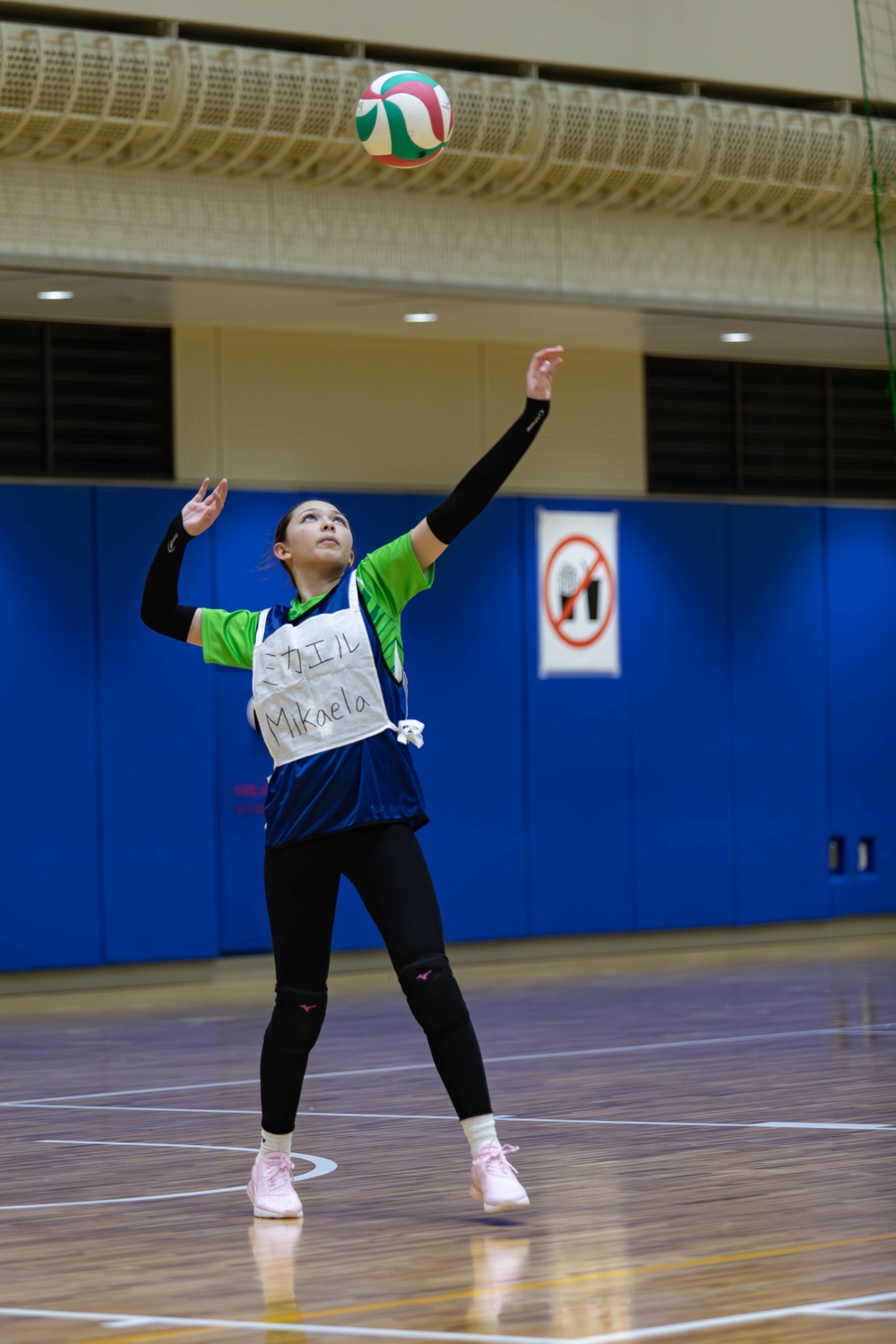 American and Japanese Youth volleyball teams compete in U.S.-Japan Volleyball Tournament