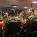 USS Gunston Hall hosts dinner for leaders of the Finnish and Swedish Navy and Marine Corps