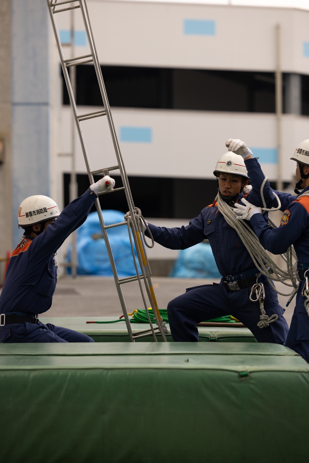 Sogen Taira becomes first MCIPAC F&amp;ES firefighter to complete training hosted by Naha City Fire Department