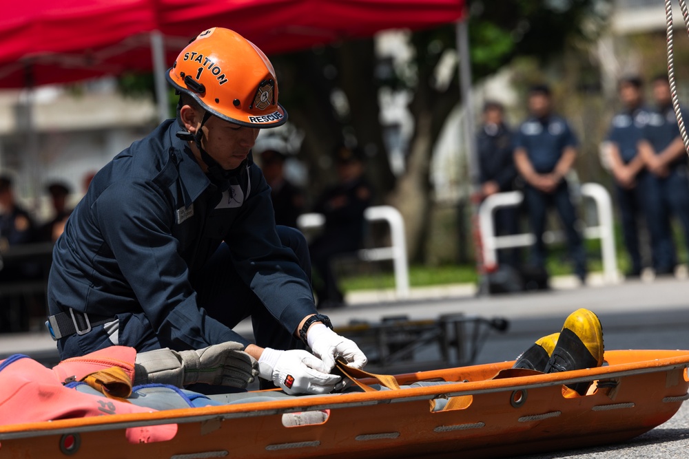 Sogen Taira becomes first MCIPAC F&amp;ES firefighter to complete training hosted by Naha City Fire Department