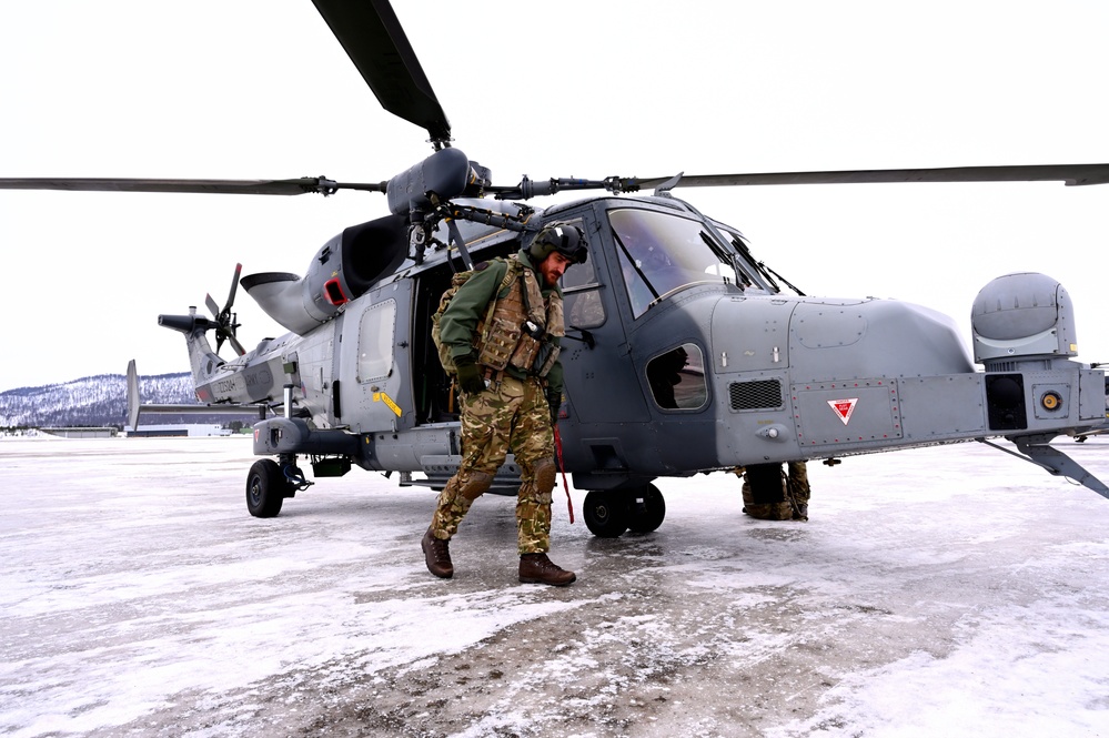 The 57th Rescue Squadron flies with NATO Allies on rescue missions as part of Nordic Response 24