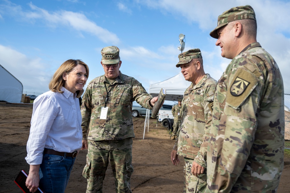 DSD Visits Camp Pendleton, Calif.