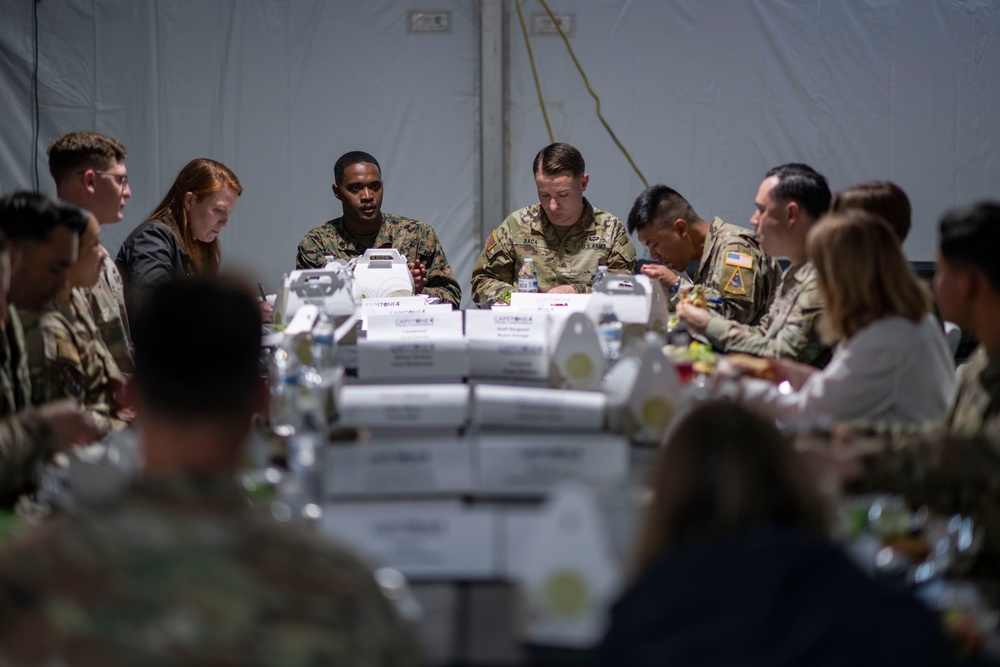 DSD Visits Camp Pendleton, Calif.