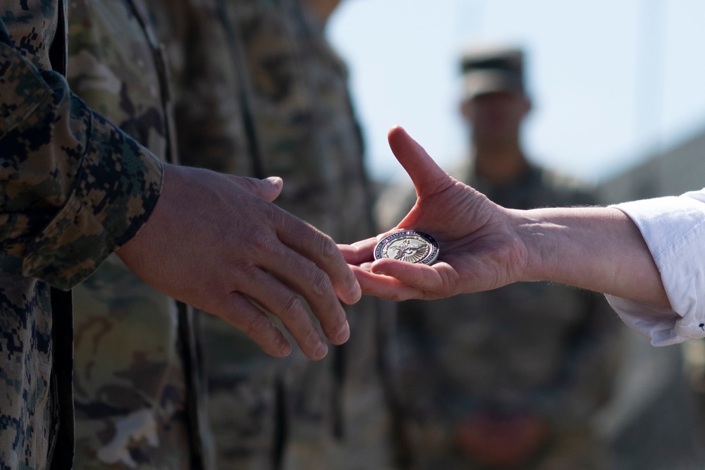 DSD Visits Camp Pendleton, Calif.
