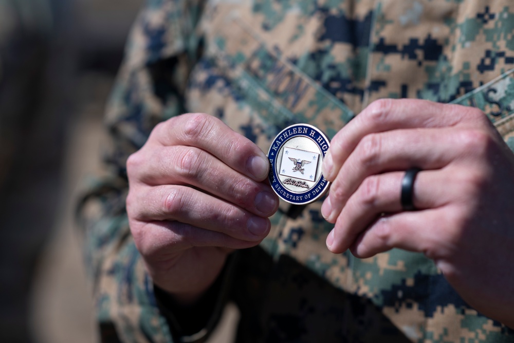 DSD Visits Camp Pendleton, Calif.