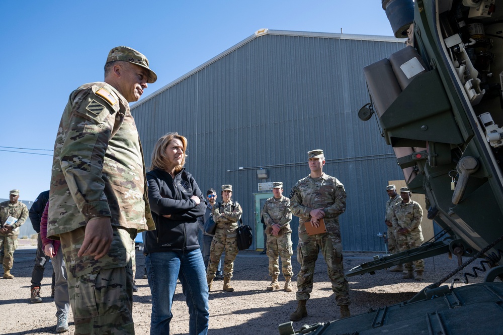 DSD Visits Fort Irwin, Calif.