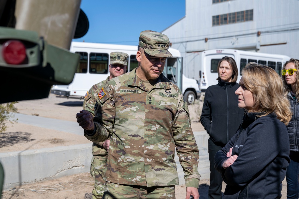 DSD Visits Fort Irwin, Calif.