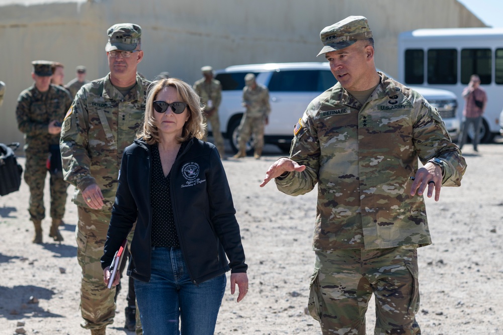 DSD Visits Fort Irwin, Calif.