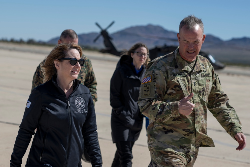 DSD Visits Fort Irwin, Calif.