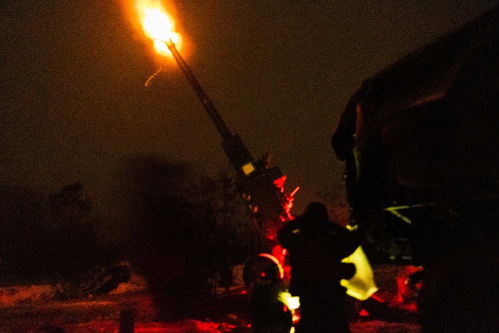 Artillery Relocation Training Program 23.4 - M777 Live Fire